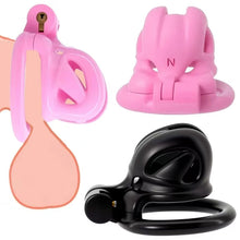 Load image into Gallery viewer, 3D Mini Viper Chastity Cage With 4 Rings
