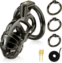 Load image into Gallery viewer, Metal Chastity Cage Set