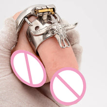 Load image into Gallery viewer, Bull Head Skeleton Chastity Cage -3