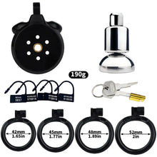 Load image into Gallery viewer, Inverted Plugged Flat Cock Cage