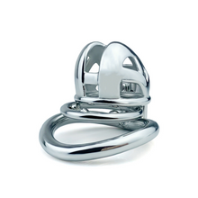 Lade das Bild in den Galerie-Viewer, Stainless Steel Mamba Chastity Cage (1.42") in alternate gallery view 2