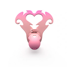 Lade das Bild in den Galerie-Viewer, Angel's Heart Chastity Belt Adjustable - 2