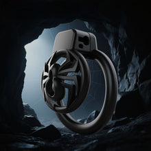 Load image into Gallery viewer, Black Spider CB Chastity Cage