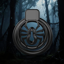 Load image into Gallery viewer, Black Spider CB Chastity Cage