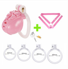 Load image into Gallery viewer, Bow Pot Lid Chastity Cage 11