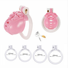 Load image into Gallery viewer, Bow Pot Lid Chastity Cage 9