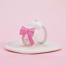 Lade das Bild in den Galerie-Viewer, Bowknot Lid Chastity Cage Invisible