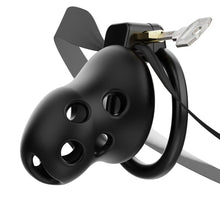 Load image into Gallery viewer, Breathable Soft Rubber Chastity Cage 5
