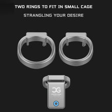 Load image into Gallery viewer, Cagink Metal Chastity Cage Micro Version