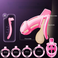 Load image into Gallery viewer, Candy Powder Contract Chastity Cage 3