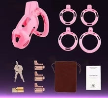 Load image into Gallery viewer, Candy Powder Contract Chastity Cage 4