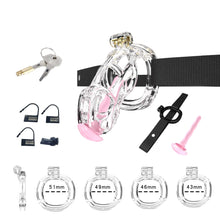 Load image into Gallery viewer, Cobra Chastity Set With Belt -26
