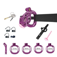 Load image into Gallery viewer, Cobra Chastity Set With Belt -30