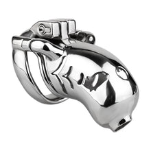 Lade das Bild in den Galerie-Viewer, Dolphin Steel Chastity Cage with Anti-ring Removable - 4