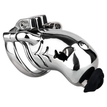 Lade das Bild in den Galerie-Viewer, Dolphin Steel Chastity Cage with Anti-ring Removable - 12