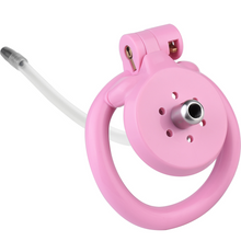 Charger l'image dans la galerie, Flat Chastity Cage with Detchable Ball Catheter -1