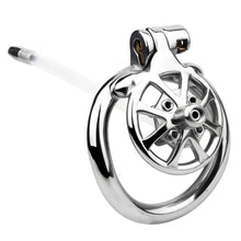 Load image into Gallery viewer, Flat Cock Cage With Spikes Removable