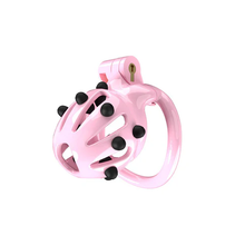 Load image into Gallery viewer, FlexiSpike Chastity Cage -pink nub
