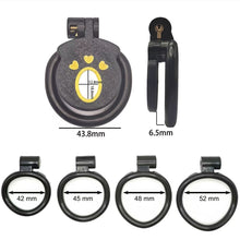 Charger l'image dans la galerie, Frosted Flat Chastity Cage 4