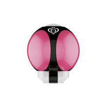 Lade das Bild in den Galerie-Viewer, Pink and black shell of the Full-Cover Ball Chastity Cage