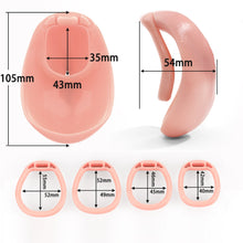 Load image into Gallery viewer, Pussy-shaped Chastity Cage