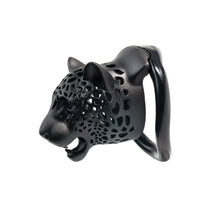 Load image into Gallery viewer, Leopard Head Chastity Cage