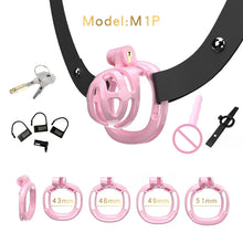 Charger l'image dans la galerie, Male Micro Chastity Cage with Urethral Catheter, gallery view 2