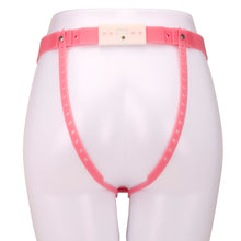 Charger l'image dans la galerie, Male Pink Cross-Dressing Chastity Belt