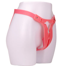 Charger l'image dans la galerie, Male Pink Cross-Dressing Chastity Belt