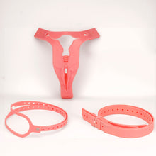 Charger l'image dans la galerie, Male Pink Cross-Dressing Chastity Belt