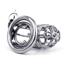 Load image into Gallery viewer, Special Stainless Steel Chastity Cage Spiked