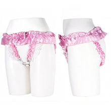 Lade das Bild in den Galerie-Viewer, Pink Lace Bow Chastity Belt