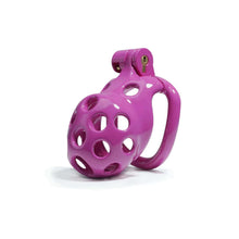 Lade das Bild in den Galerie-Viewer, Purple Hole Mamba Chastity Cage Kit 1.77 To 4.13 Inches in alternate gallery view 4