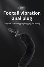Load image into Gallery viewer, QIUI Shake Tail Shock Butt Plug Remotely (Vibration And Electric Shock)