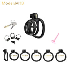 Load image into Gallery viewer, Small Chastity Cage 5 Colors to choose -black