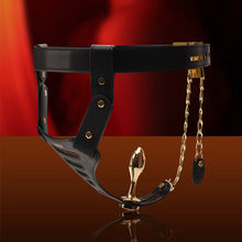 Load image into Gallery viewer, Female Chatity Leather Belt