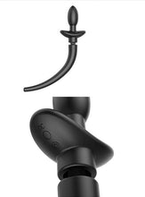 Load image into Gallery viewer, QIUI Shake Tail Shock Butt Plug Remotely (Vibration And Electric Shock)