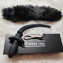 Load image into Gallery viewer, QIUI Shake Tail Shock Butt Plug Remotely (Vibration And Electric Shock)