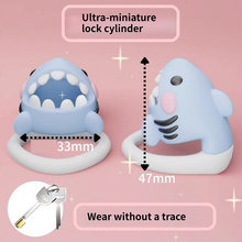 Load image into Gallery viewer, Shark Men's Chastity Cage -4