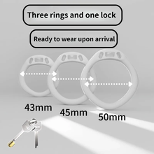 Load image into Gallery viewer, Shark Men's Chastity Cage -3