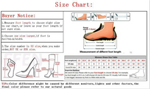 Charger l'image dans la galerie, Sissy high heel and sandal size guide