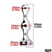 Charger l'image dans la galerie, Short Smooth Stainless Steel Cobra Cage with Belt