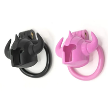 Load image into Gallery viewer, Sissy Bullhorn Chastity Cage