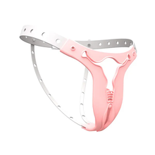 Load image into Gallery viewer, Sissy Chastity Belt Ascetic SM Adjustable