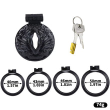 Load image into Gallery viewer, Sissy Pussy Chastity Cage - black cage