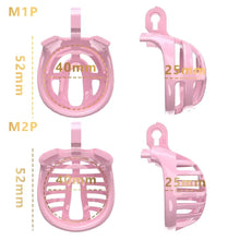 Load image into Gallery viewer, Small Chastity Cage 5 with Catheter Colors to choose