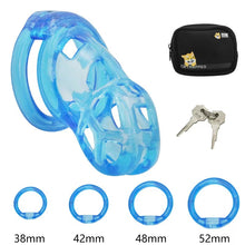 Charger l'image dans la galerie, Soft Rubber Cobra Chastity Discreet