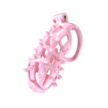 Charger l'image dans la galerie, Chastity Cage with Soft Spikes Removable