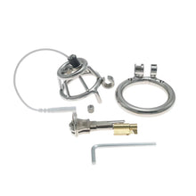 Load image into Gallery viewer, Stainless Steel Basket Electric Chastity Cage 6