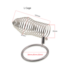 Load image into Gallery viewer, Stainless Steel Penis Cage